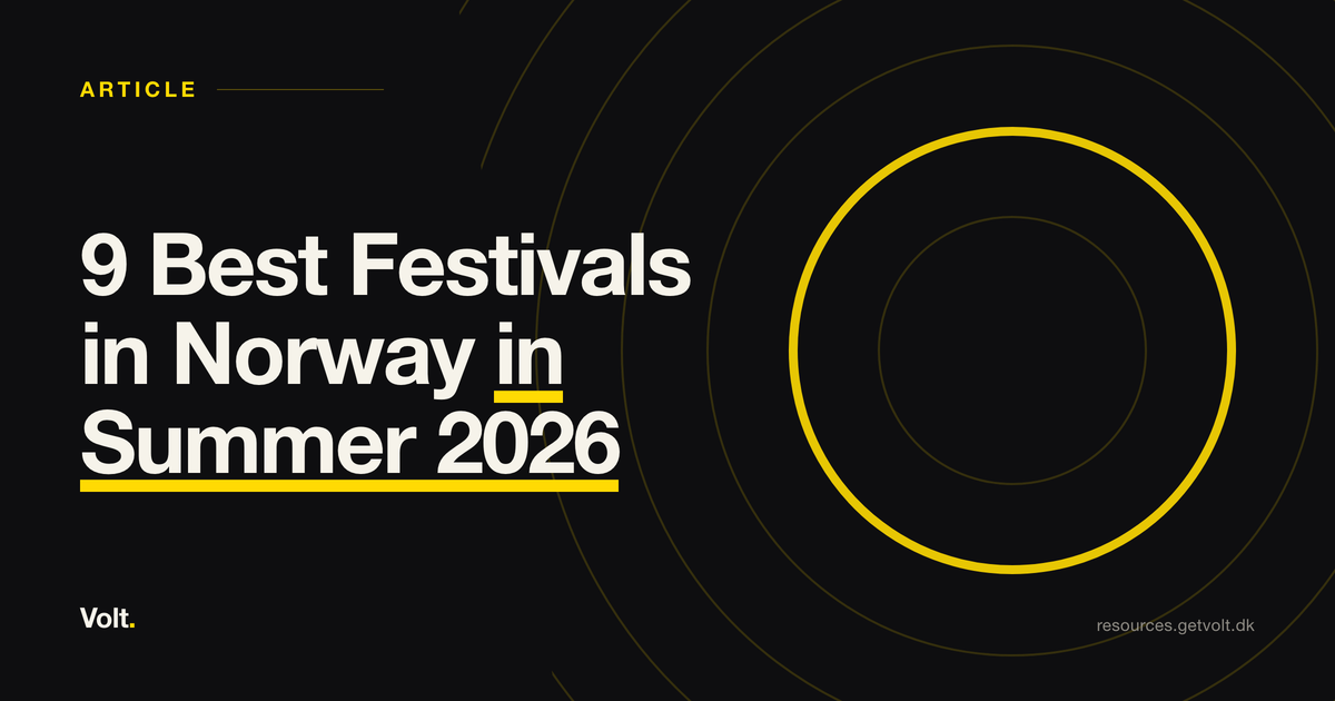 9 Best Festivals in Norway in Summer 2026