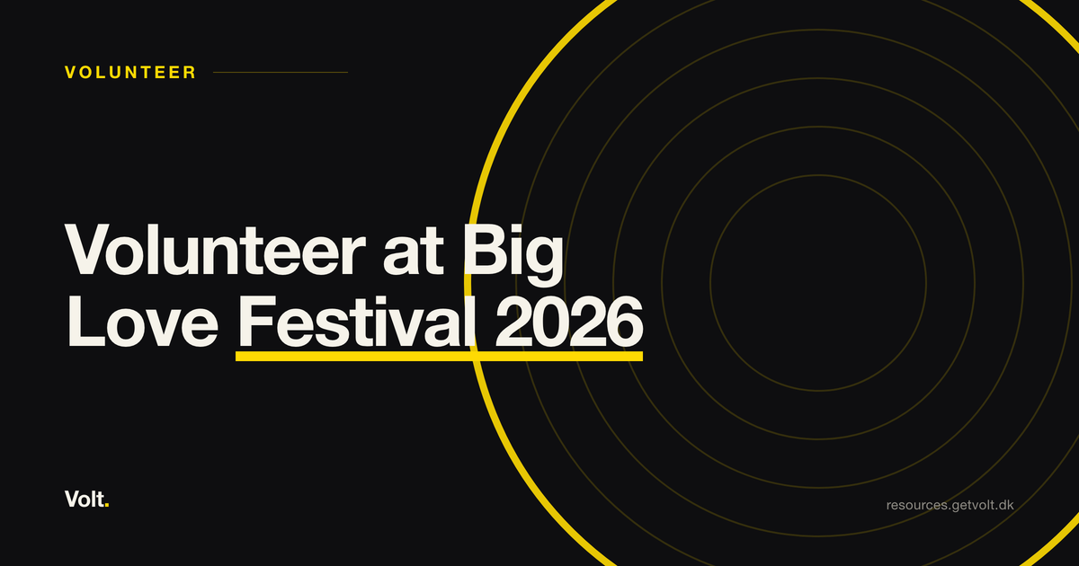 Volunteer at Big Love Festival 2026