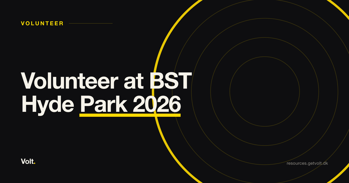Volunteer at BST Hyde Park 2026