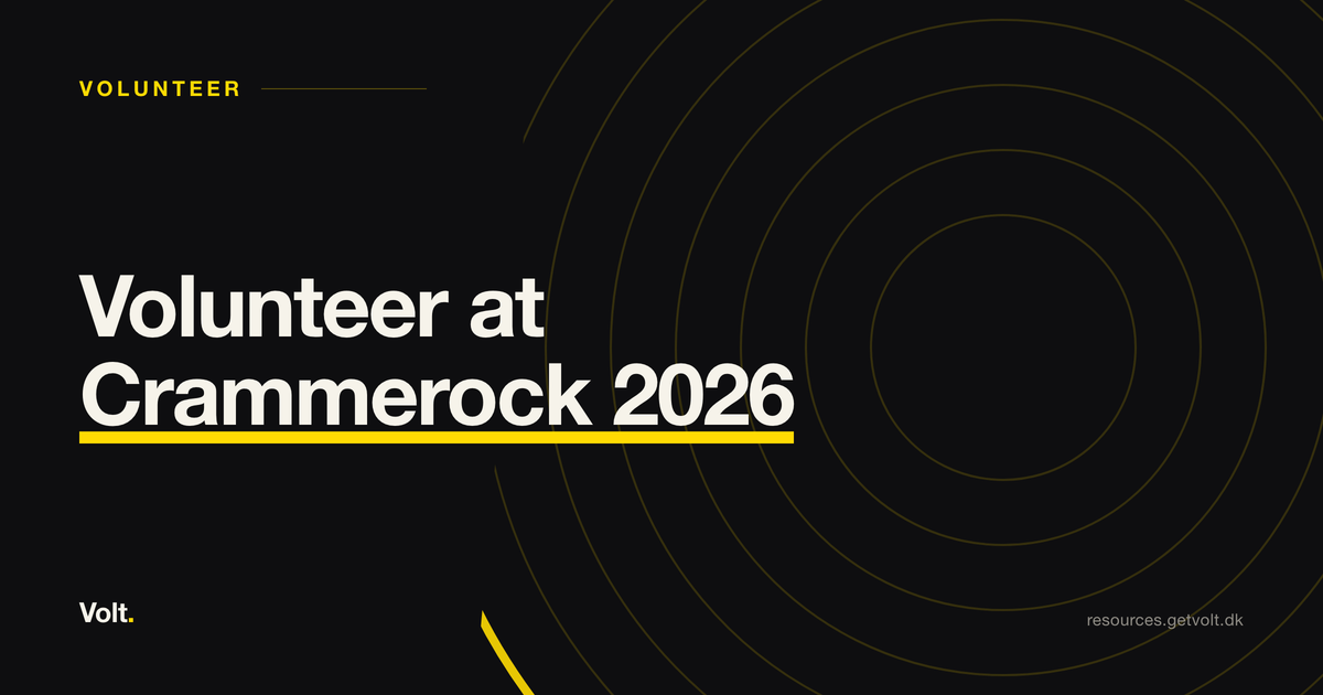Volunteer at Crammerock 2026