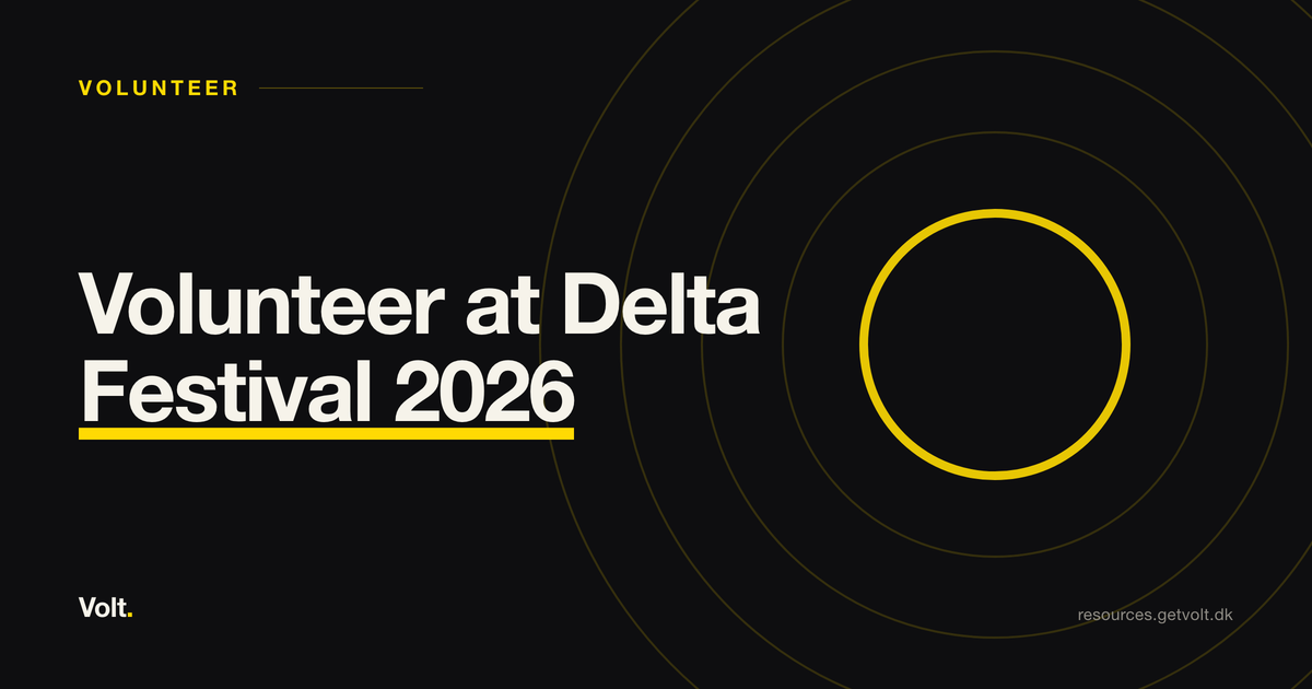 Volunteer at Delta Festival 2026