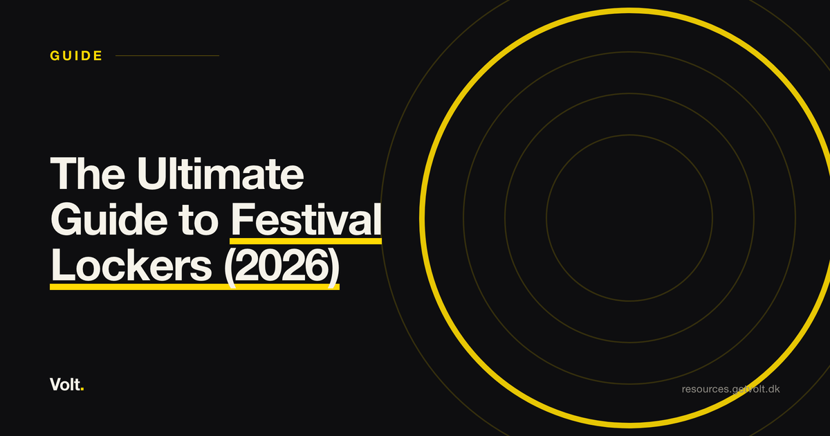 The Ultimate Guide to Festival Lockers (2026)