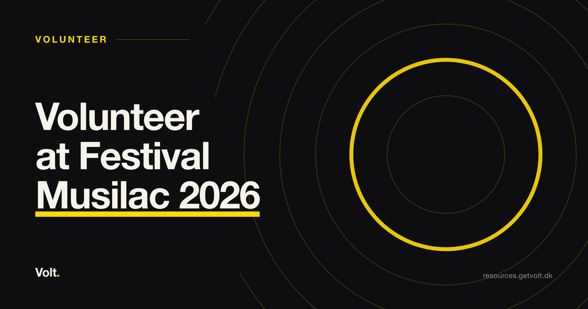 Volunteer at Festival Musilac 2026