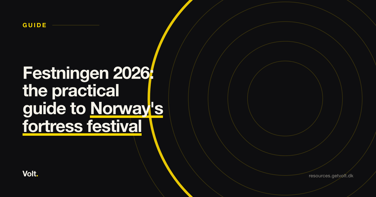 Festningen 2026: the practical guide to Norway's fortress festival