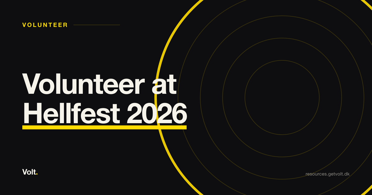 Volunteer at Hellfest 2026