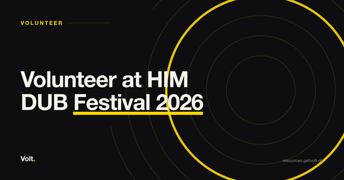 Volunteer at HIM DUB Festival 2026