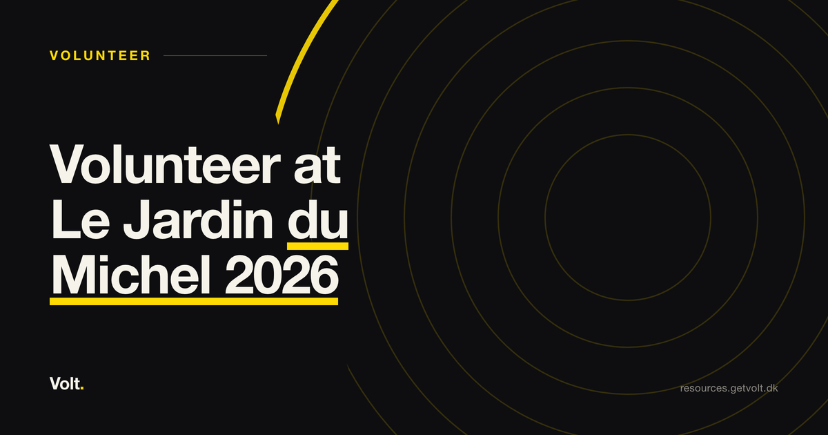 Volunteer at Le Jardin du Michel 2026