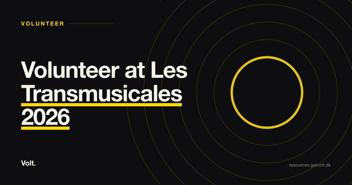 Volunteer at Les Transmusicales 2026