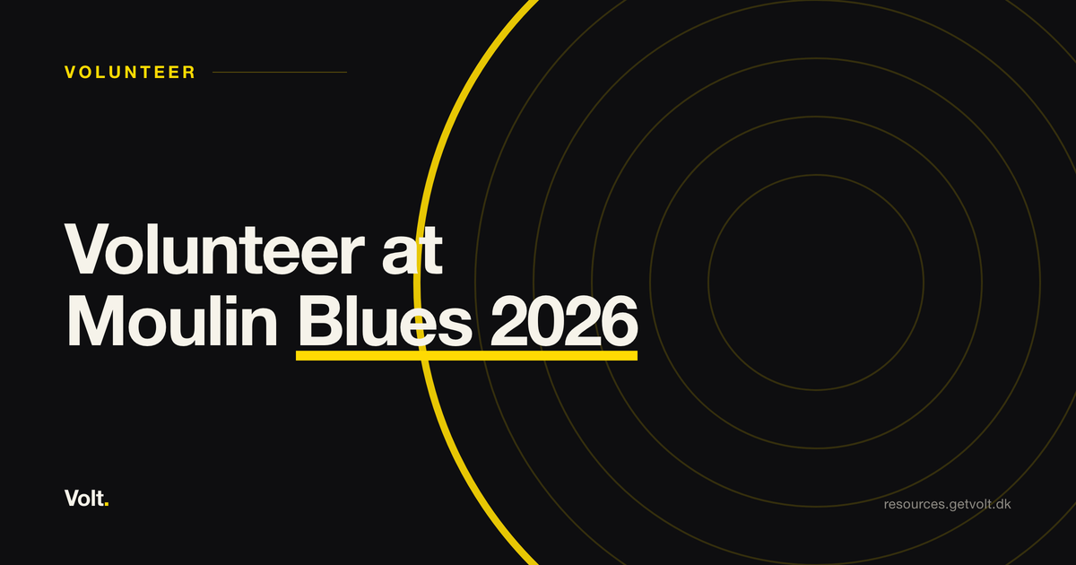 Volunteer at Moulin Blues 2026
