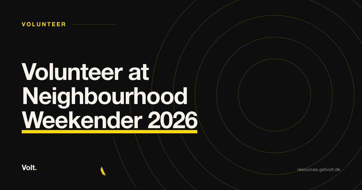 Volunteer at Neighbourhood Weekender 2026