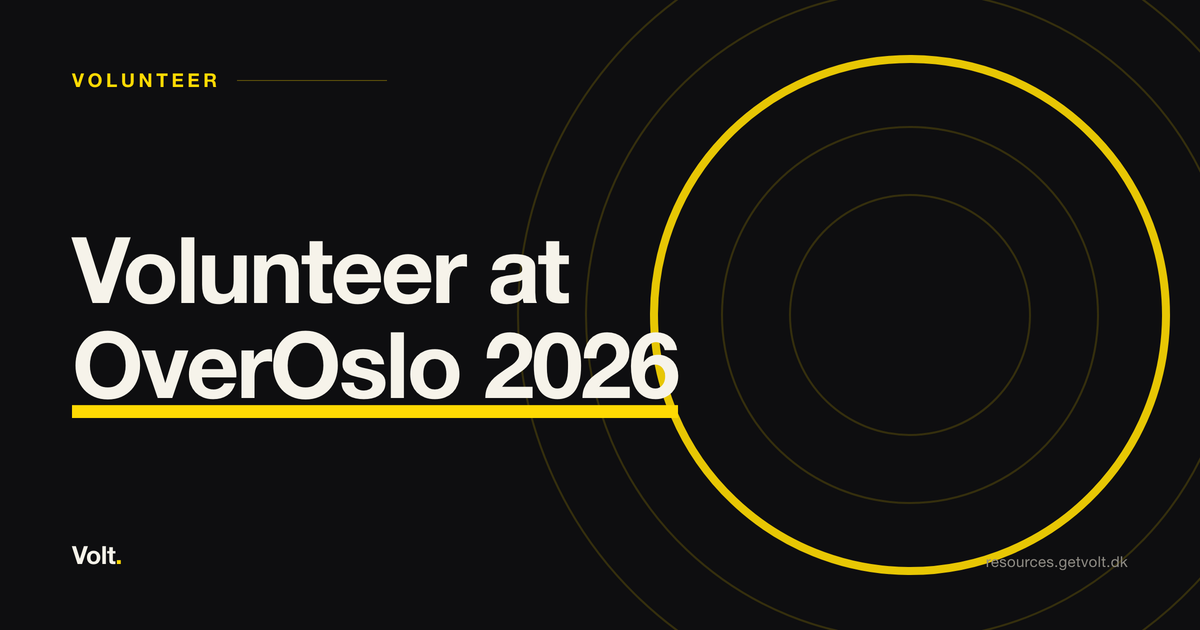 Volunteer at OverOslo 2026