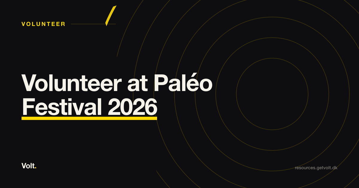 Volunteer at Paléo Festival 2026