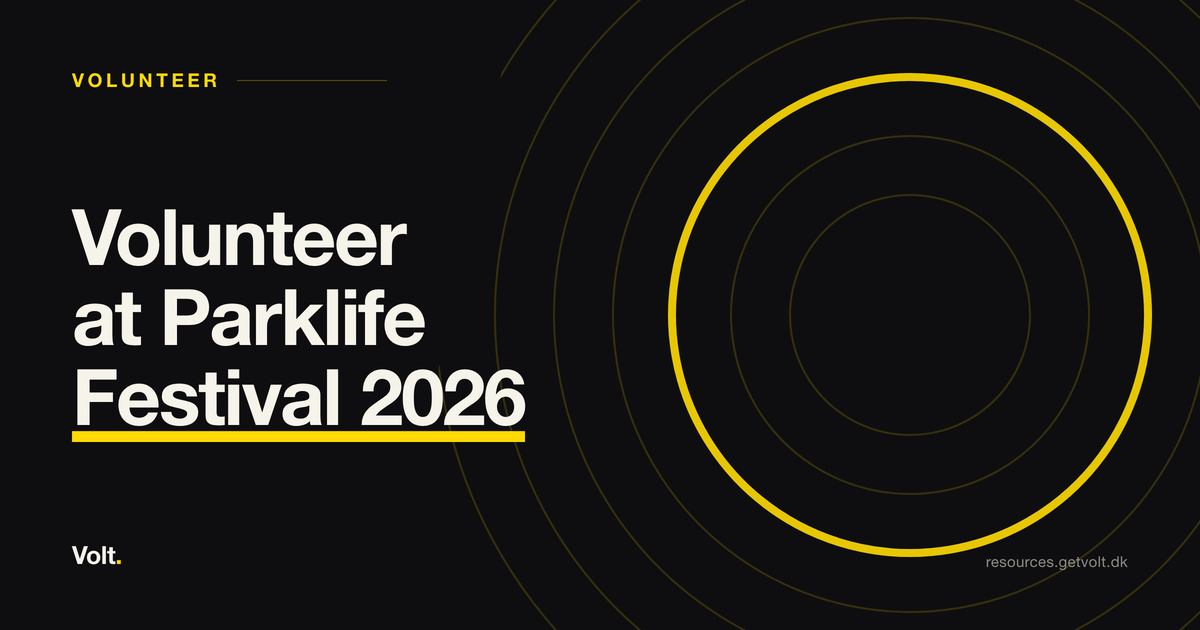 Volunteer at Parklife Festival 2026
