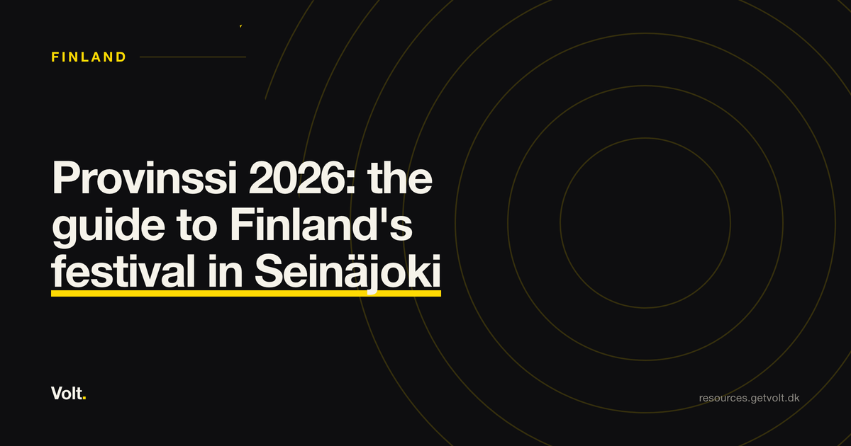 Provinssi 2026: the guide to Finland's festival in Seinäjoki