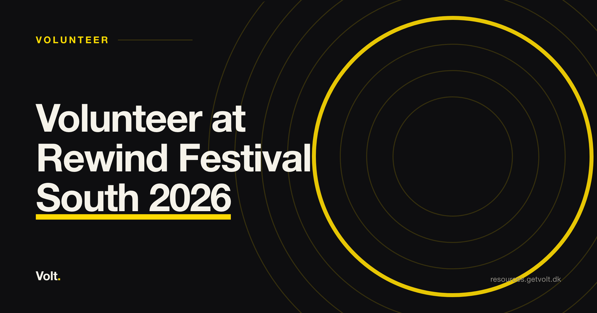 Volunteer at Rewind Festival South 2026