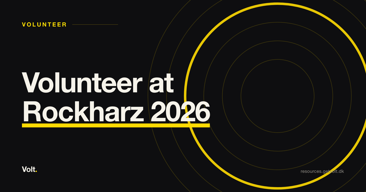 Volunteer at Rockharz 2026
