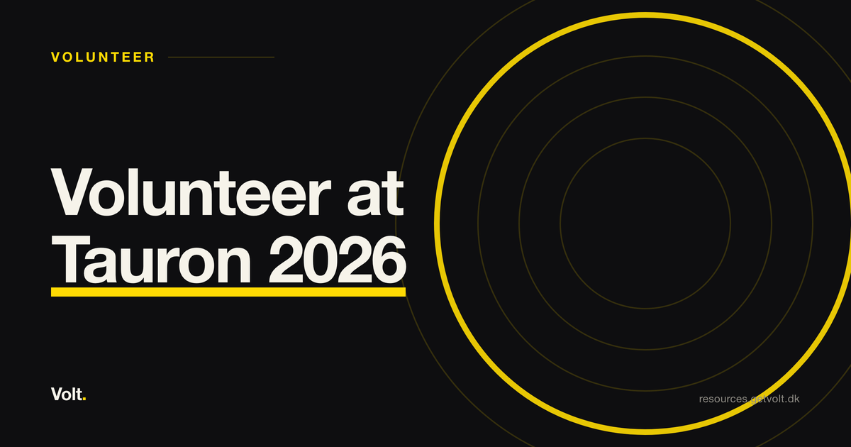 Volunteer at Tauron 2026