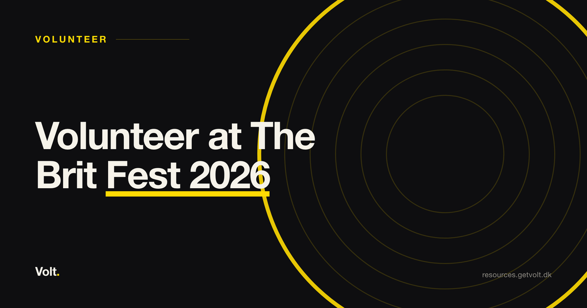 Volunteer at The Brit Fest 2026