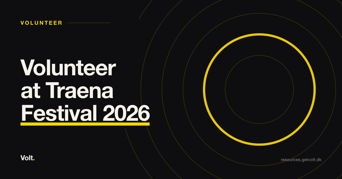 Volunteer at Traena Festival 2026