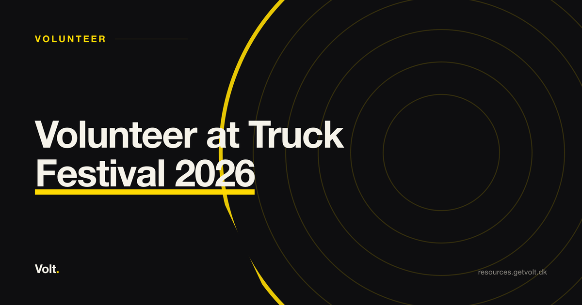 Volunteer at Truck Festival 2026