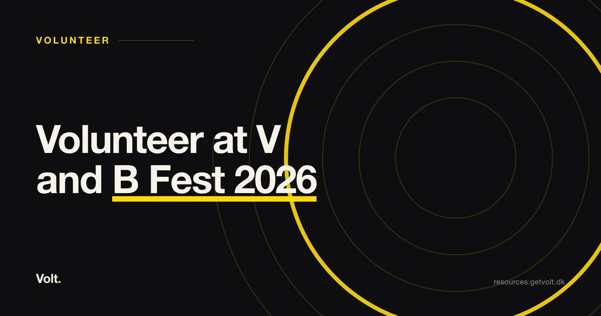 Volunteer at V and B Fest 2026