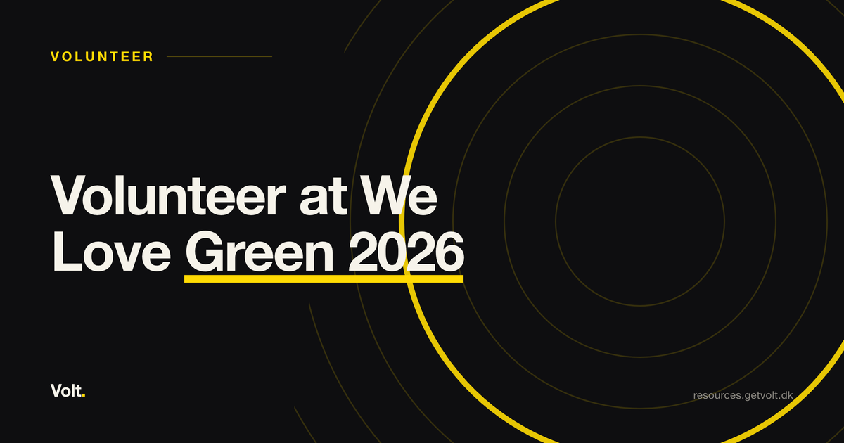 Volunteer at We Love Green 2026
