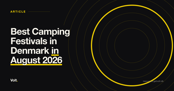 Best Camping Festivals in Denmark in August 2026