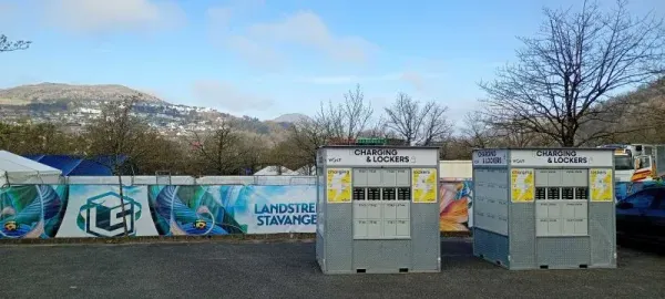 Lockers sold out at Landstreff before the gates opened