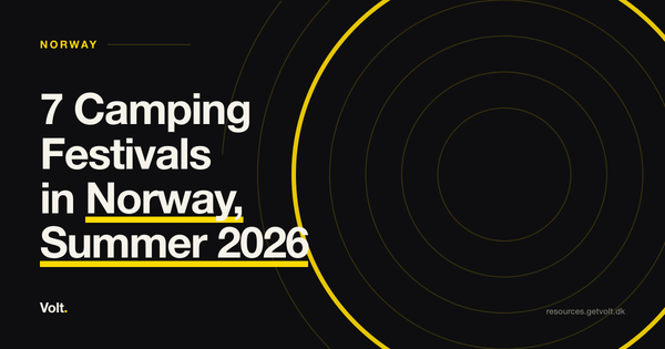7 Camping Festivals in Norway, Summer 2026