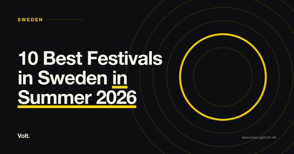 10 Best Festivals in Sweden in Summer 2026