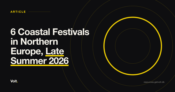 6 Coastal Festivals in Northern Europe, Late Summer 2026