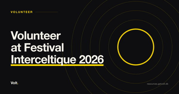 Volunteer at Festival Interceltique 2026