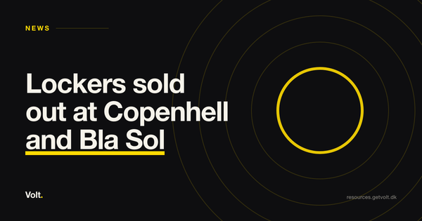 Lockers sold out at Copenhell and Bla Sol