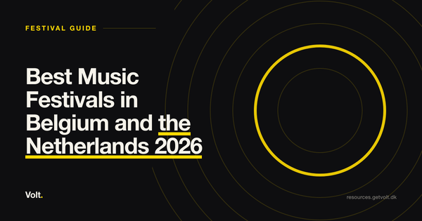 Best Music Festivals in Belgium and the Netherlands 2026