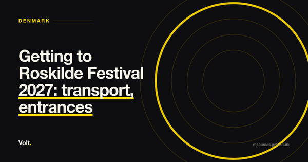 Getting to Roskilde Festival 2027: transport, entrances