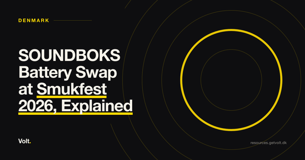 SOUNDBOKS Battery Swap at Smukfest 2026, Explained