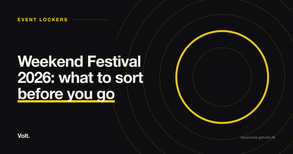Weekend Festival 2026: what to sort before you go