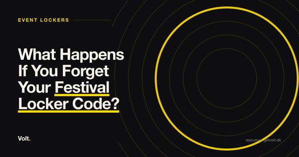 What Happens If You Forget Your Festival Locker Code?