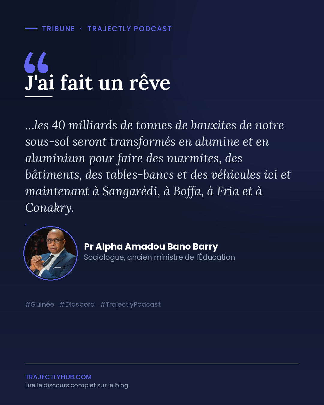 La bauxite guinéenne
