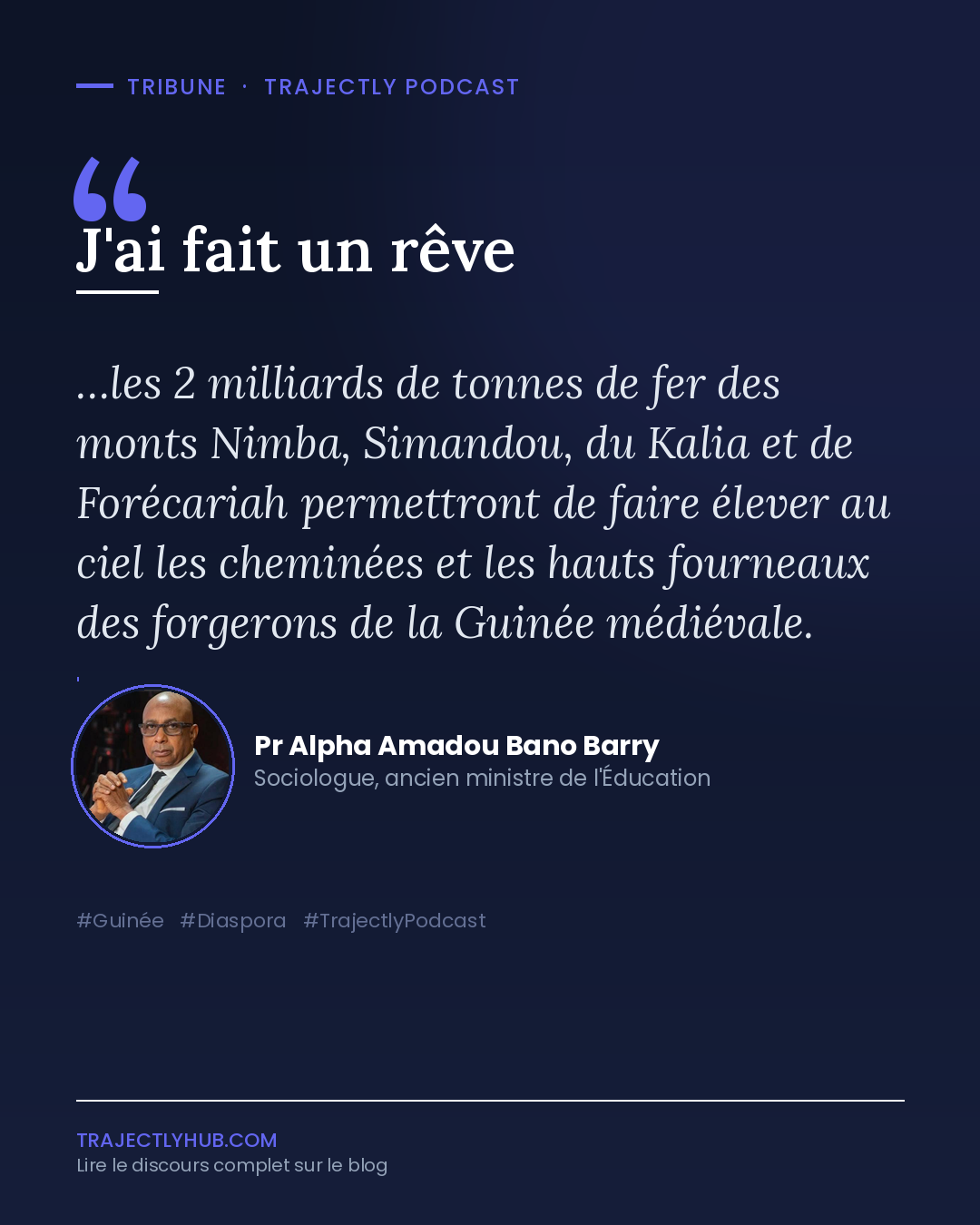 Le fer de Simandou et Nimba