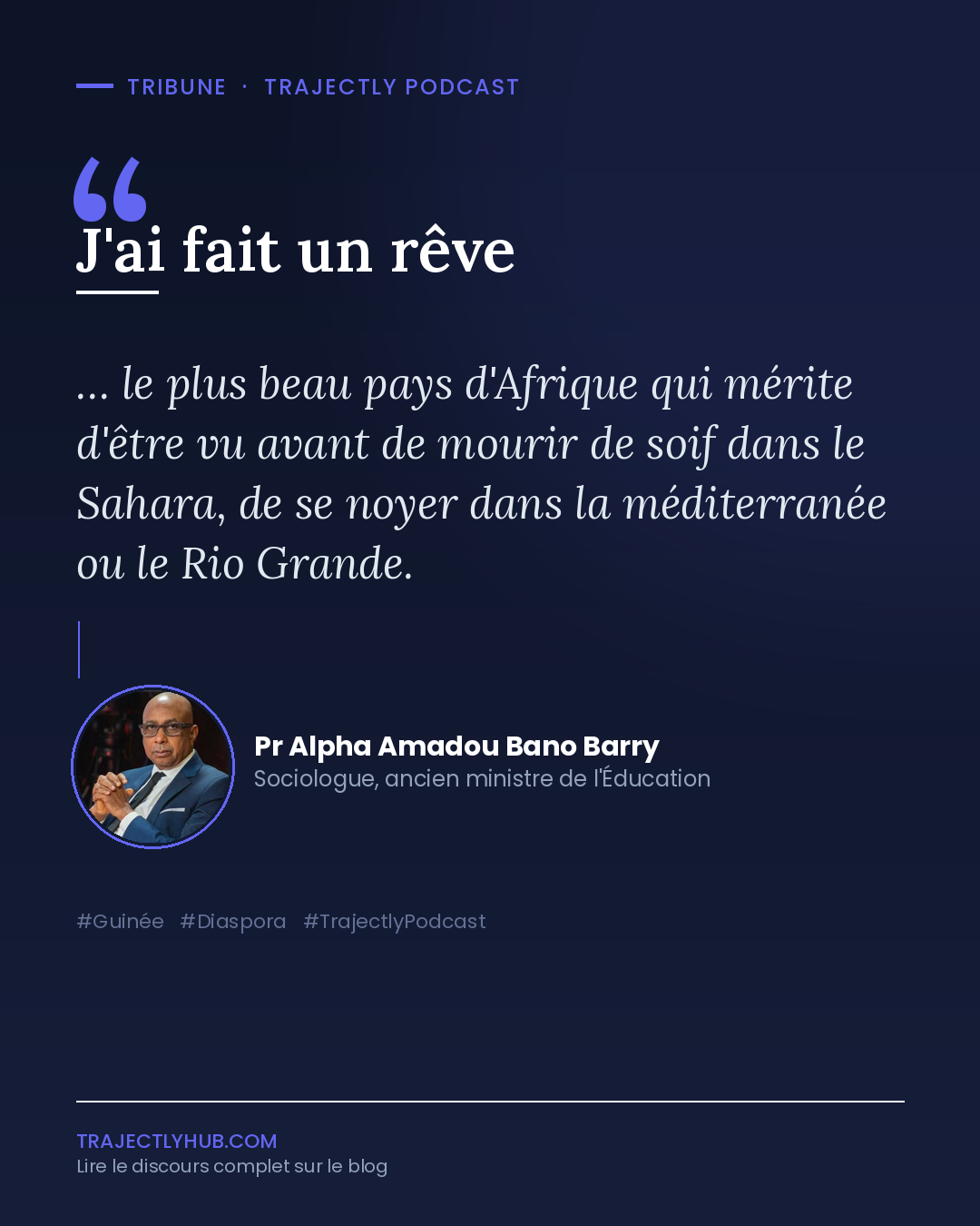 Le rêve migratoire
