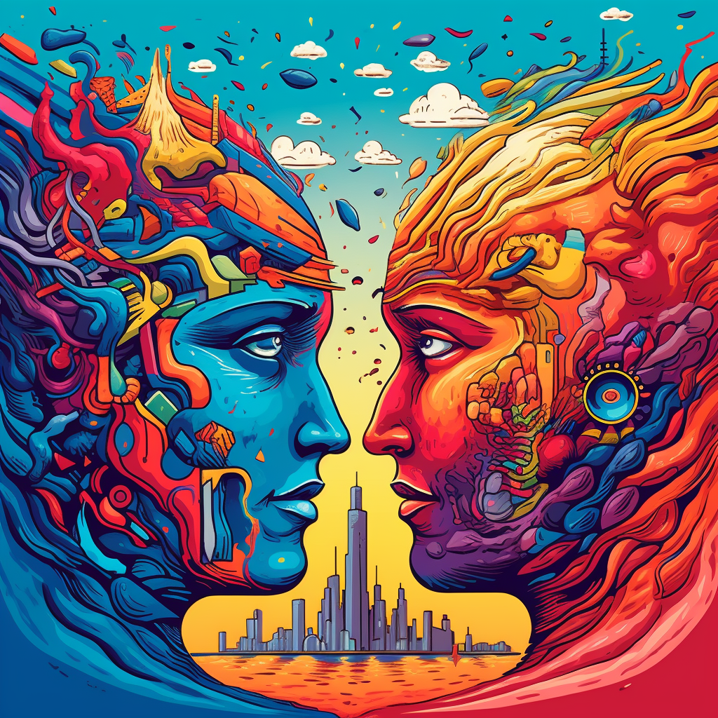 Clashing Views on Consciousness: Chalmers' Mystery vs. Dennett's Illusion