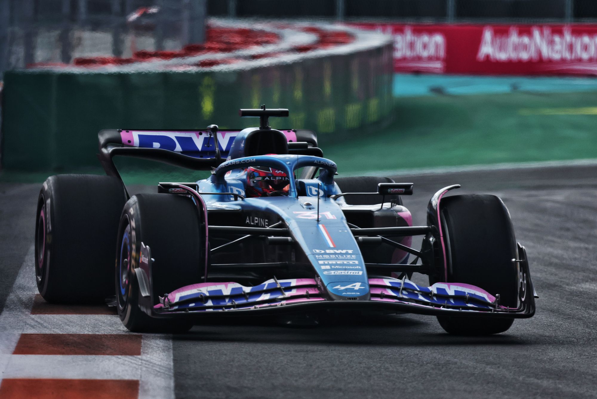 Pierre Gasly at the Miami GP: Image Credit - Alpine Media