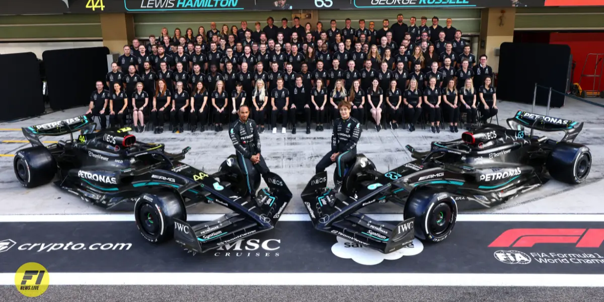 Mercedes team