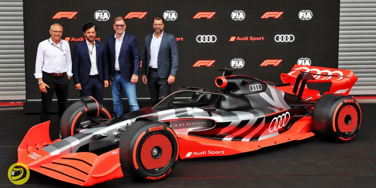 Audi livery at the presentation- pitinsider