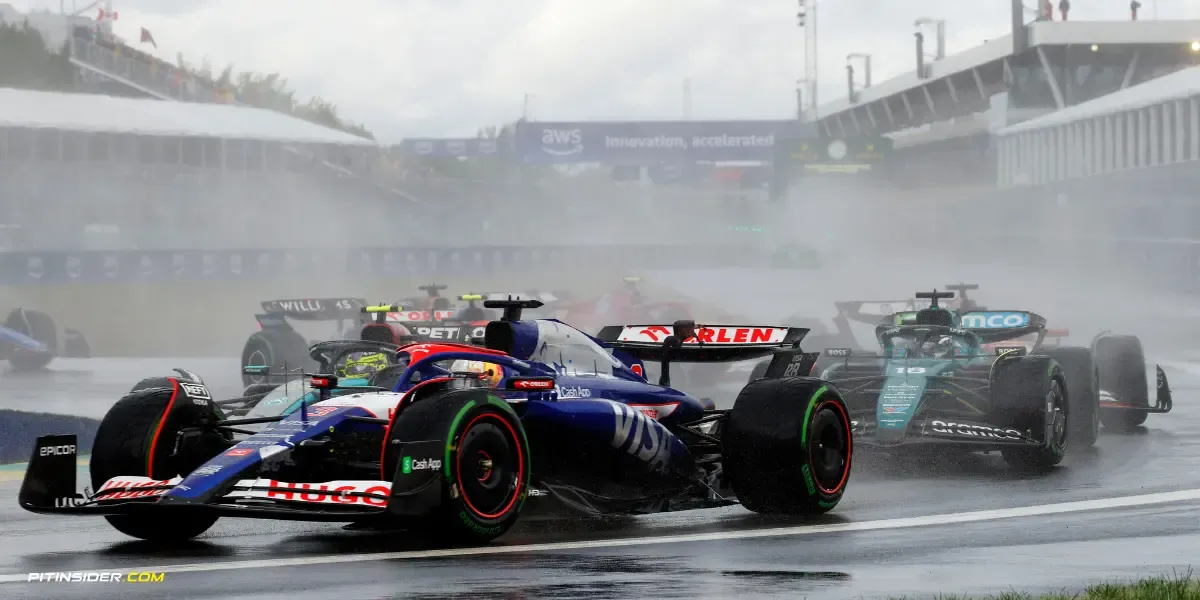Daniel Ricardio and Lewis Hamilton in Canada Grand Prix 2024-Pitinsider.com