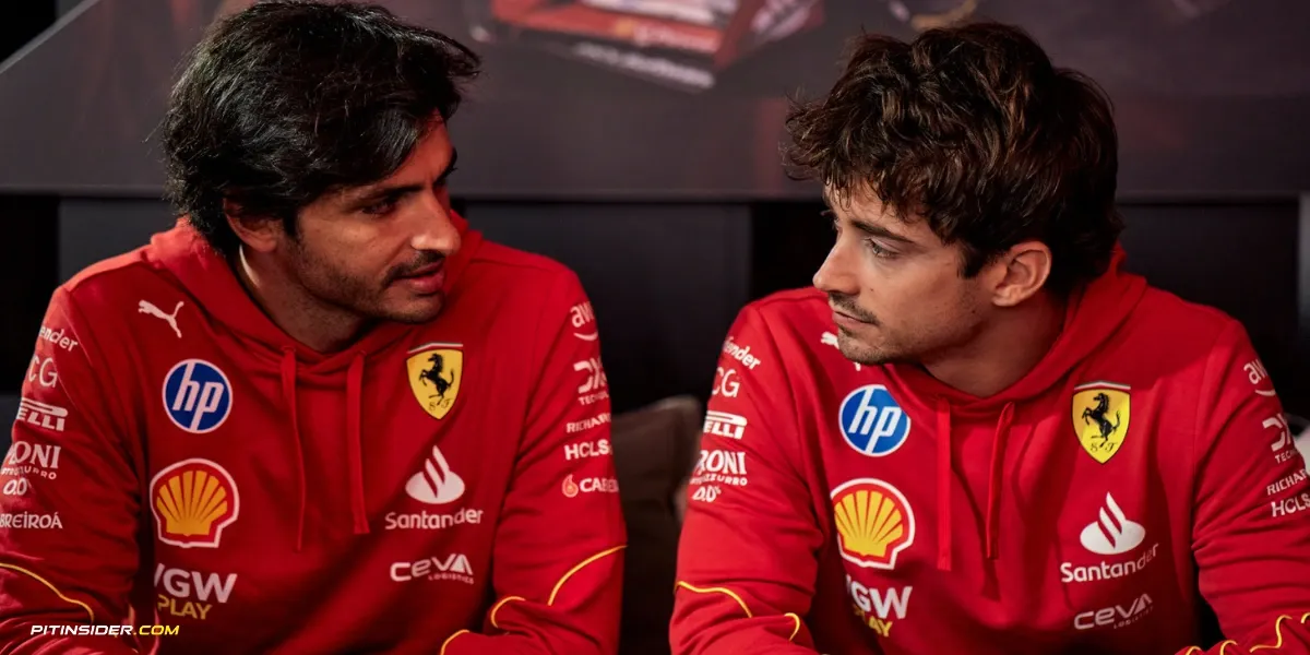 Carlos Sain and Charles Leclerc-Pitinsider.com