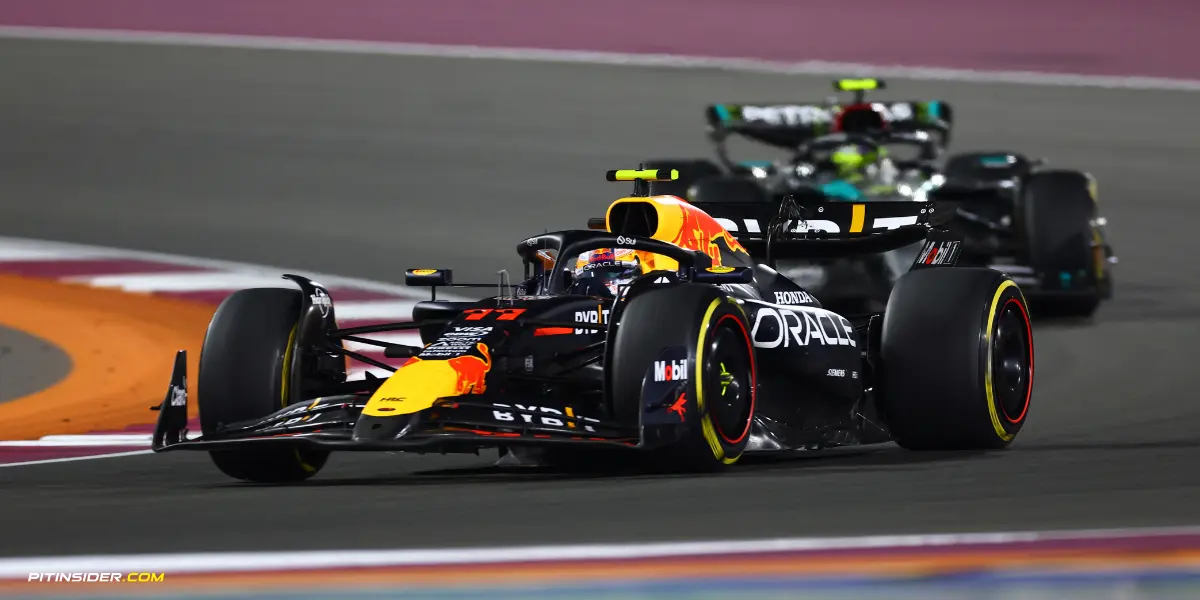 Max Verstappen and George Rusell-Pitinsider.com