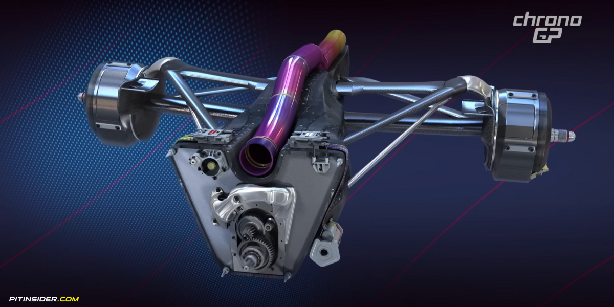 SF-25 gearbox and rear suspension-ChronoGP