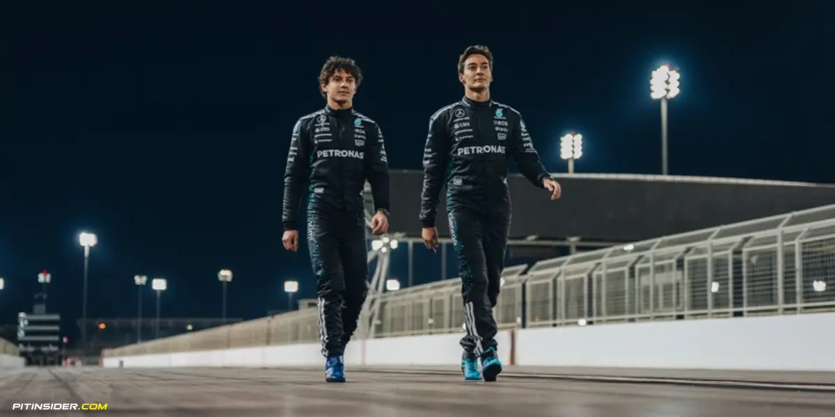 Kimi Antonelli and George Russell-Pitinsider.com